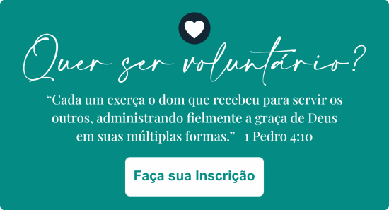 Quer ser unm voluntário - Social